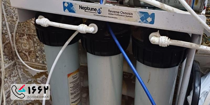 تعمیر دستگاه تصفیه آب نیمه صنعتی